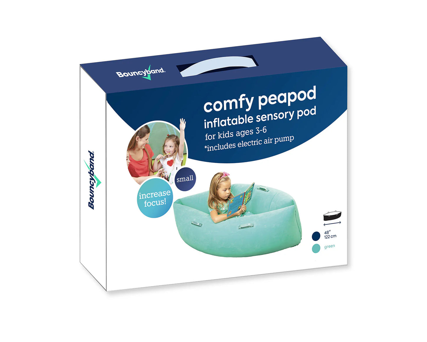 Comfy Hugging Peapod Small 48” for Pre-K/Elementary School Kids by *Electric Pump Included