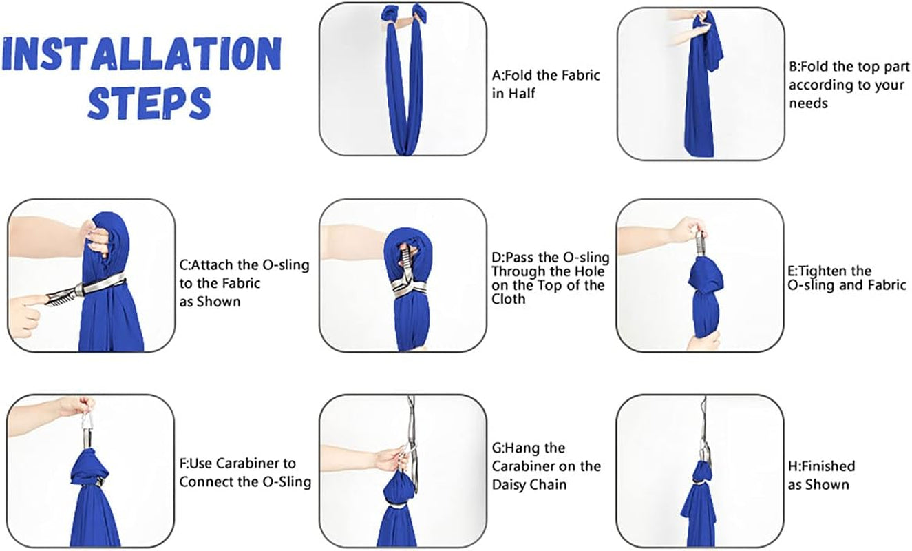 Sensory Swing for Kids with Special Needs (Hardware Included) Therapy Swing Cuddle Swing Indoor Outdoor Kids Swing Hammock for Child & Adult with Autism, ADHD, Aspergers, Sensory Integration