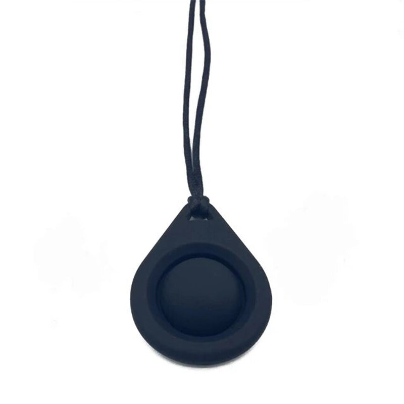 Baby Silicone Teether Kids Chew Necklace Sensory Chewy Pendant Teething Toys for Autism ADHD Special Needs