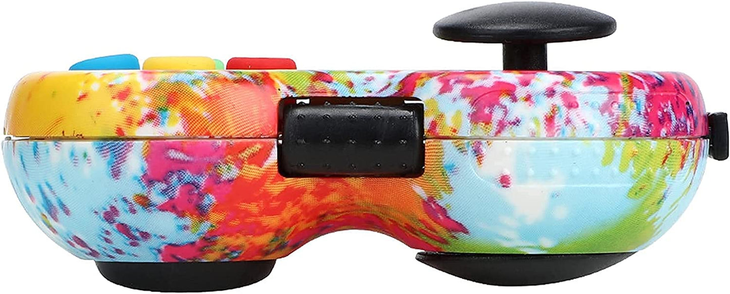Rainbow Fidget Pad Toy Fidget Controller Pad Fidget Blocks Fidgets Spinner for ADHD ADD OCD Autism Anxiety Stress Relief (Rainbow)