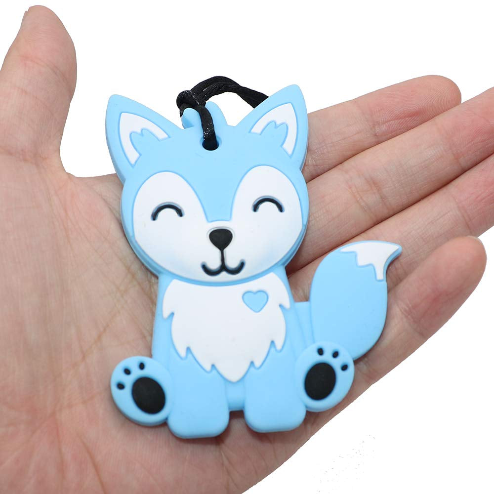 Chew Necklace for Sensory Kids, Silicone Chewy Toys for Kids with Autism, ADHD, SPD, Biting, Chewing Necklaces for Anxiety, Oral Motor Therapy Toys Reduce Fidgeting for Children
