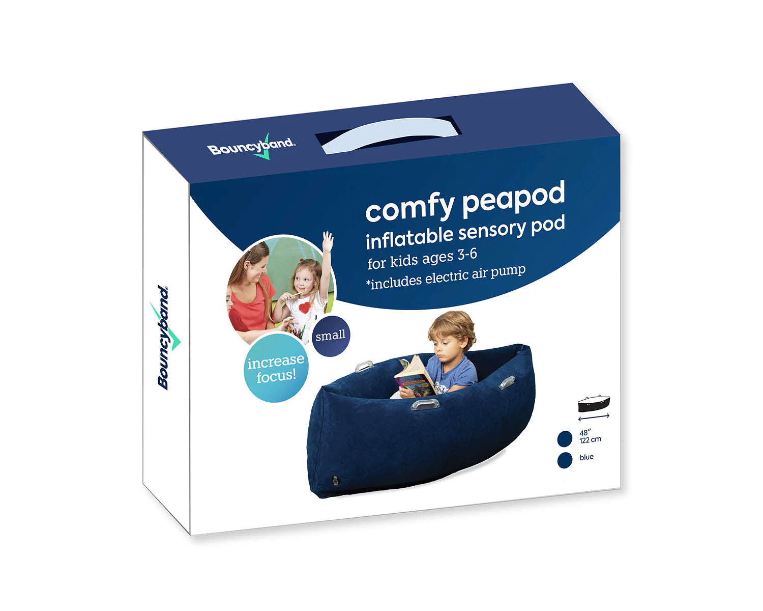 Comfy Hugging Peapod Small 48” for Pre-K/Elementary School Kids by  *Electric Pump Included