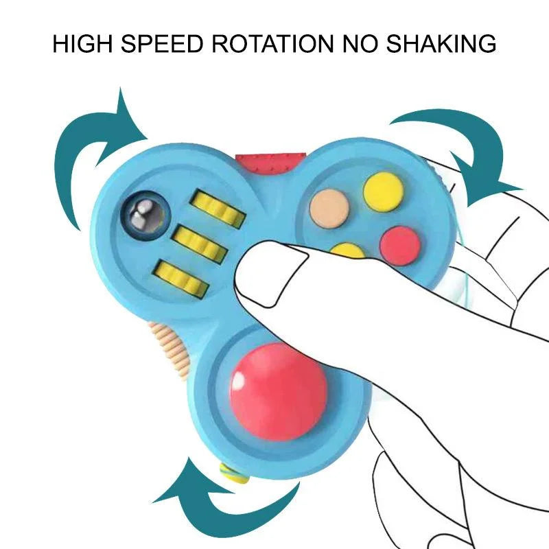 Rotating Magic Adult Antistress Fidget Toy Autism ADHD Stress Relief Fingertip Toys for Kids Fidget