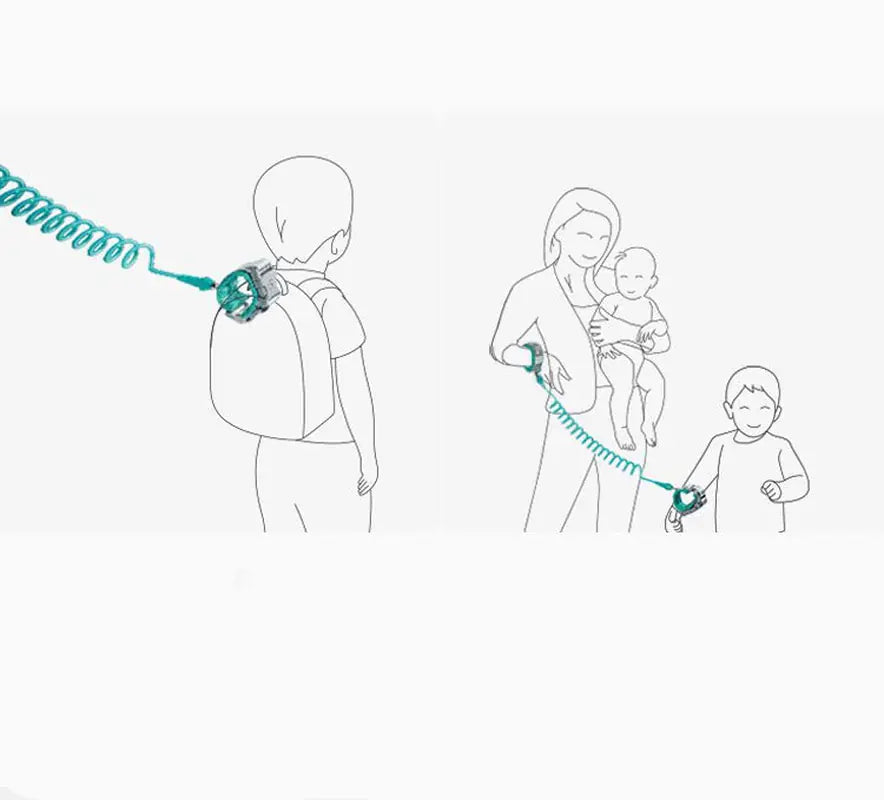 Anti-Lost Wrist Leash for Kids – Adjustable Safety Harness for Toddlers & Autism Travel Support