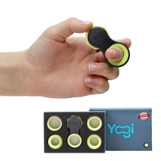 Yogi Stress-Relief Fidget Spinner – Focus & Calming Toy for Autism, ADHD, Teens & Adults